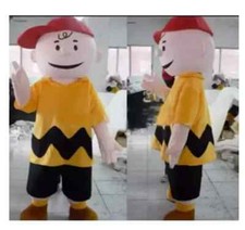 Cartoon Boy Mascot Costume Clothing Adult Character Set Performance Clothing