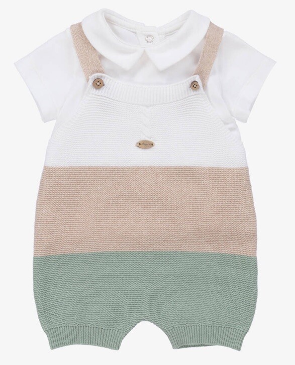 Traje tejido Mayoral regalo en caja bebé niño talla múltiple 6-9 M #REF