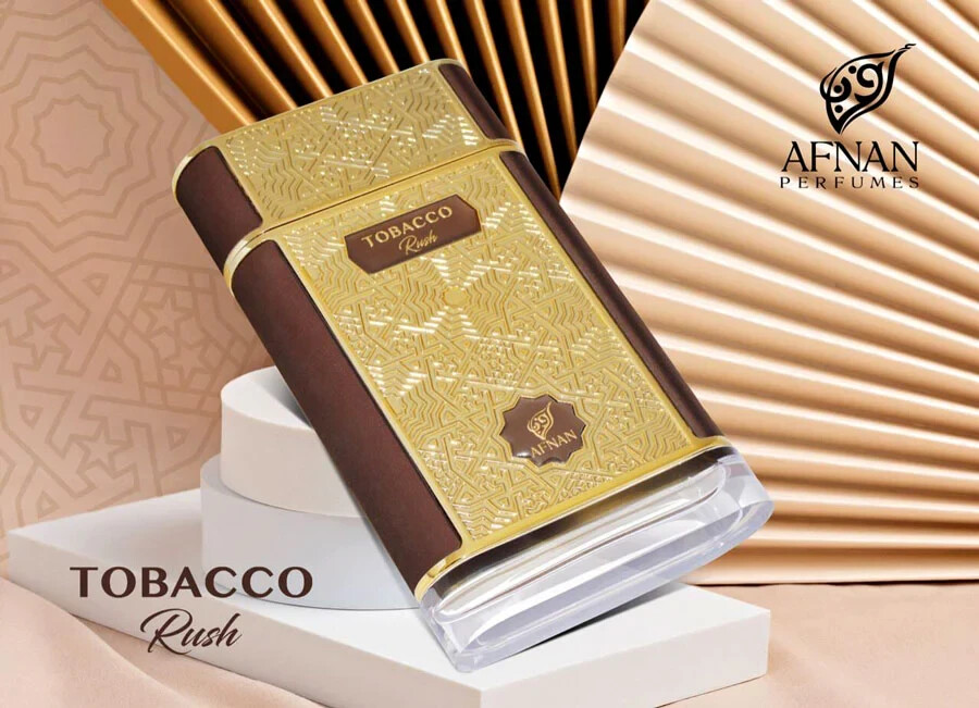 Afnan Tobacco Rush 2.7 oz / 80 ml Eau de Parfum
