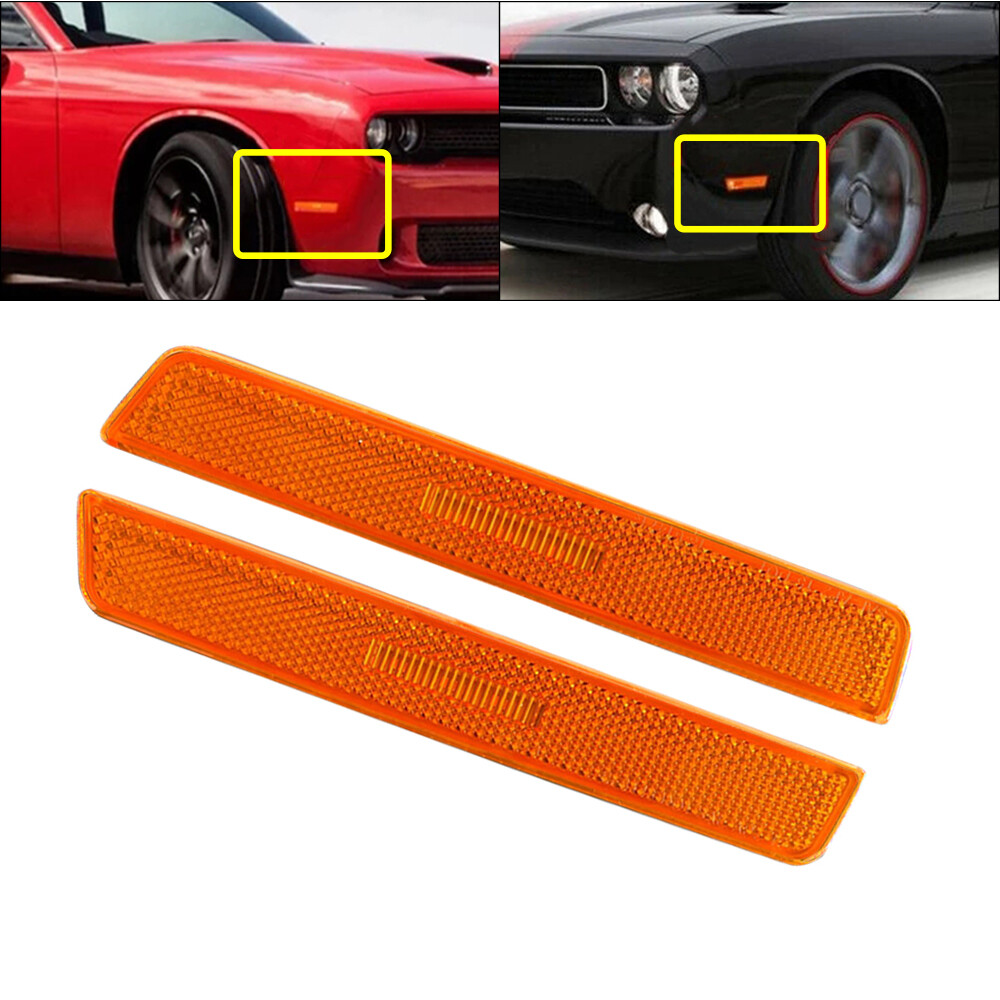 小物 CHALLENGER/LIGHTNING SIGNBOARD LED Amazon.com: FetonAuto White LED Side Marker Lights for Dodge