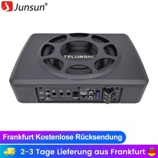 8'' Untersitz-Aktiv-Subwoofer + Kabelset Auto Bassbox Lautsprecher Bass 150W