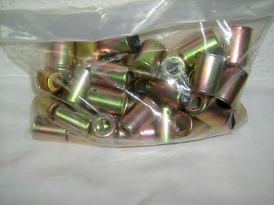 BEADLOCK A/C FITTINGS,CRIMP #6 FERRULES FOR STANDARD BARRIER HOSE #6 PACK/40 pc