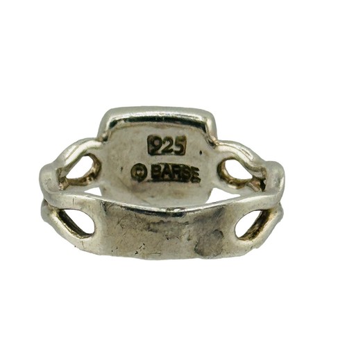 Barse Sterling Silver 925 Yellow Quartz Ring Size 8.25 Designer Southwestern - Picture 4 of 6