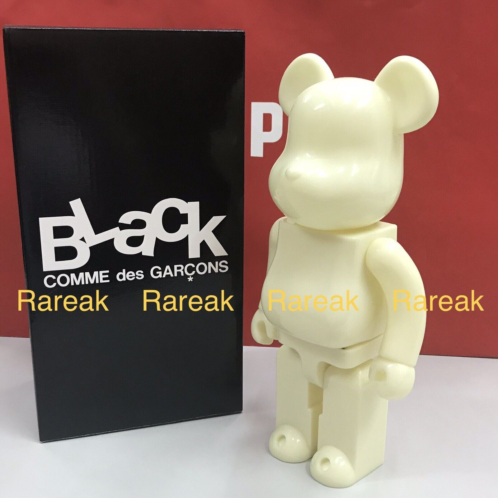 Medicom Bearbrick 2009 Comme des Garcons Black GID CDG 400