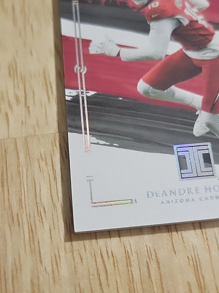 2021 Panini Impeccable DEANDRE HOPKINS Silver /50 #2 Cardinals Chiefs SP - Image 4 of 4