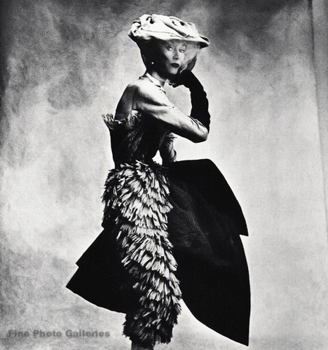 1950 IRVING PENN Balenciaga Dress Lisa 