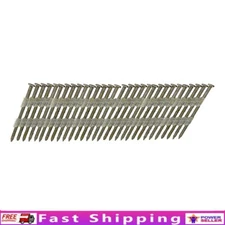 21-Degree 120 x 3 Plastic Collated Framing Nails 1000 Count Steel Smooth Shank