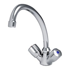 Einloch-Mischbatterie 1/2"