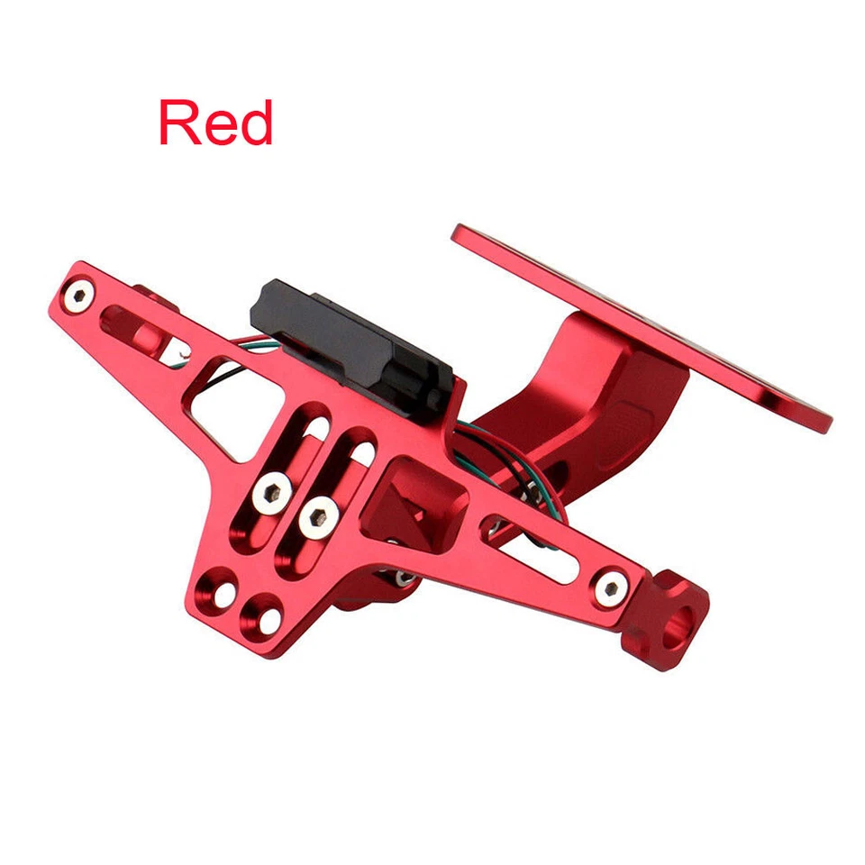 CNC Rear License Plate Mount Holder with For Honda CBR600RR CBR900/929/954RR - Image 3 of 4