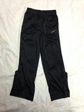 Boy's NIKE Black/White Athletic Pants Warm Ups Sz 4