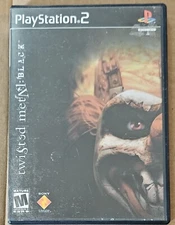 Twisted Metal: Black (PlayStation 2, 2001) Black Label w/Manual Complete!