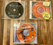 Sega Dreamcast Lot of 3 Games: Slave Zero, Web Browser, & Generator Bits & Clips