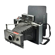 Vintage Polaroid 101 Automatic Land Camera with Cover Made in USA