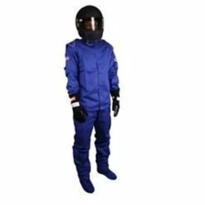 RJS Safety Products 200410306 Elite Series Driving Pants - Blue; X-Large