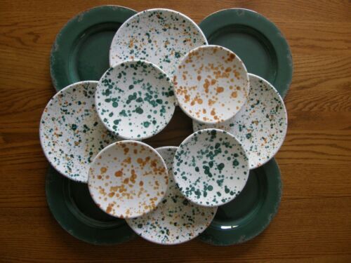 SET 6 DIFFERENT Williams Sonoma Chef Series Salad Plate Guy Buffet