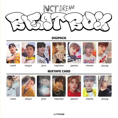 NCT DREAM BEATBOX DIGIPACK ver. OFFICIAL PHOTOCARD ONLY NEW NCT DREAM BEATBOX DIGIPACK ver. OFFICIAL PHOTOCARD ONLY NEW