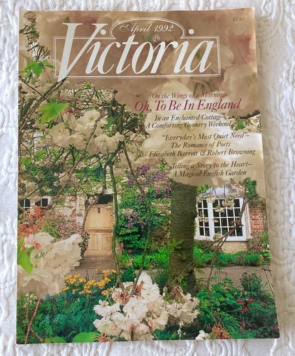 5 Issues Victoria Magazine 1992 Spring Summer Gardens, England, France - Picture 3 of 11