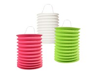 Zuglaternen Intensive Weiß Mint Rosa 2Er Set Garten Laterne Lampion St Martin
