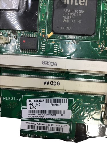Original Lenovo IBM ThinkPad R400 Laptop Hauptplatine 60Y3747 - Bild 3 von 7