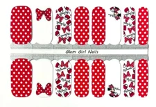 Minnie's Bows Disney Nail Polish Strips / Nail Wraps / Nail Stickers