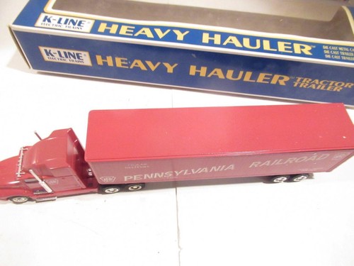 K-LINE 8120 HEAVY HAULER PENNSYLVANIA TRACTOR / TRAILER - NEW IN THE BOX - SH - Picture 2 of 7