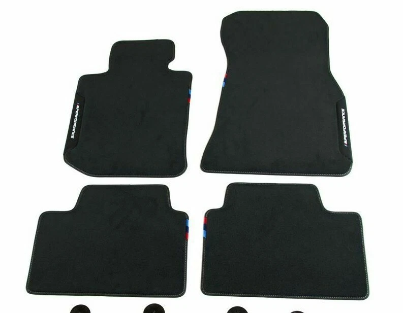 BMW M PERFORMANCE CARPET FLOOR MAT SET F40 1 SERIES 51472468487 | eBay