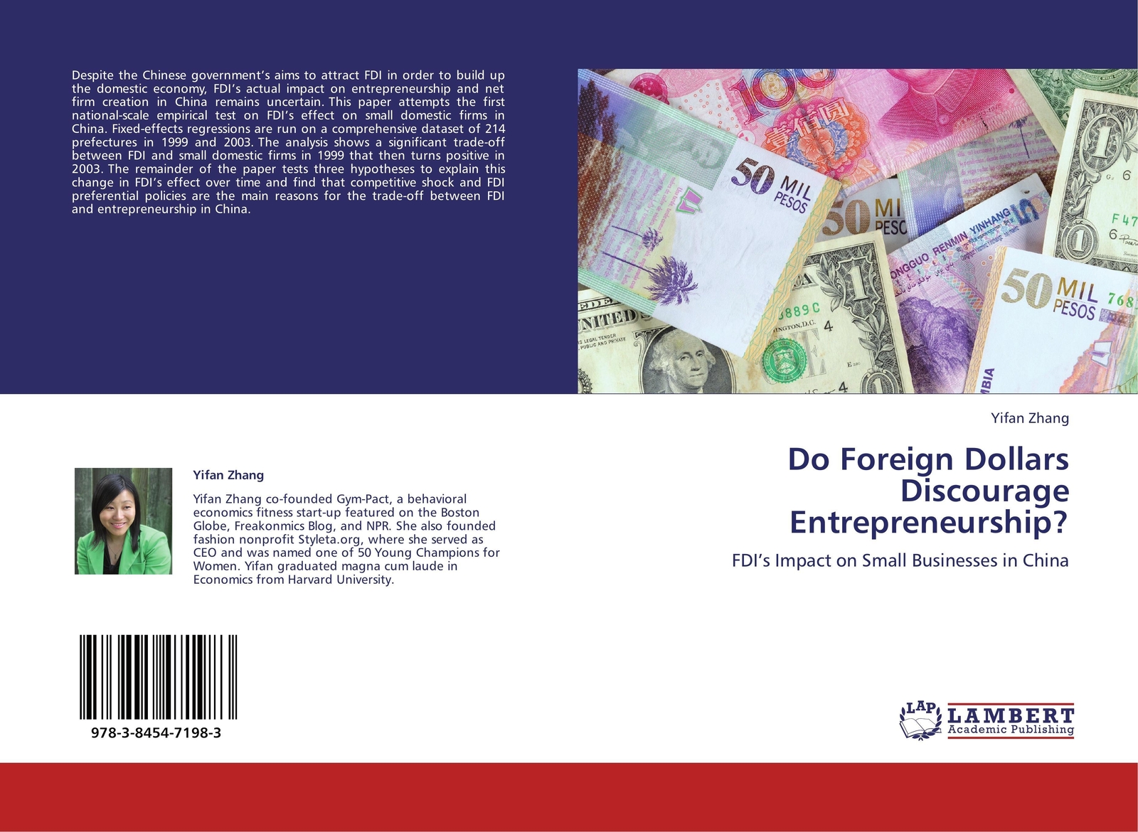 Do Foreign Dollars Discourage Entrepreneurship? | Yifan Zhang |