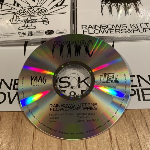 Maniac – Rainbows Kittens Flowers & Puppies CD wargasm meliah rage xentrix wrath - 第 2/7 張圖片