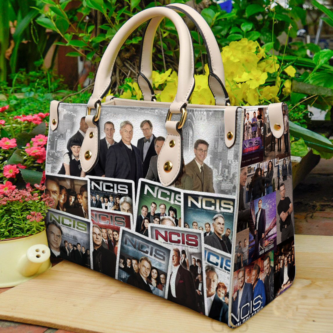 Personalized NCIS Women Leather Hand Bag