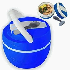 Lunchbox Hot or Cold Food Jug Leak Proof w/Spoon BPA free 500ml Insulated