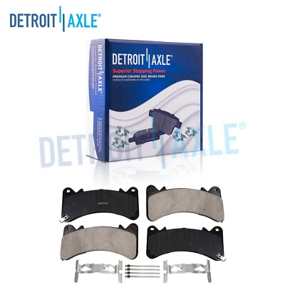 Pair Front BREMBO Brake Pads for Silverado Sierra 1500 Limited LTD Tahoe Yukon