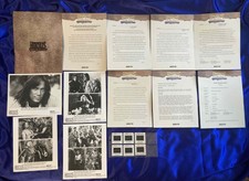 ULTRA RARE Dossier de presse promotionnel saison 2 Hercules (Kevin Sorbo) avec diapositives - Xena