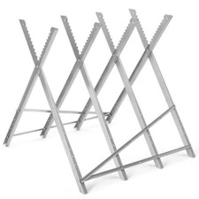 Foldable Saw horse Heavy Duty Steel Sawhorse ...