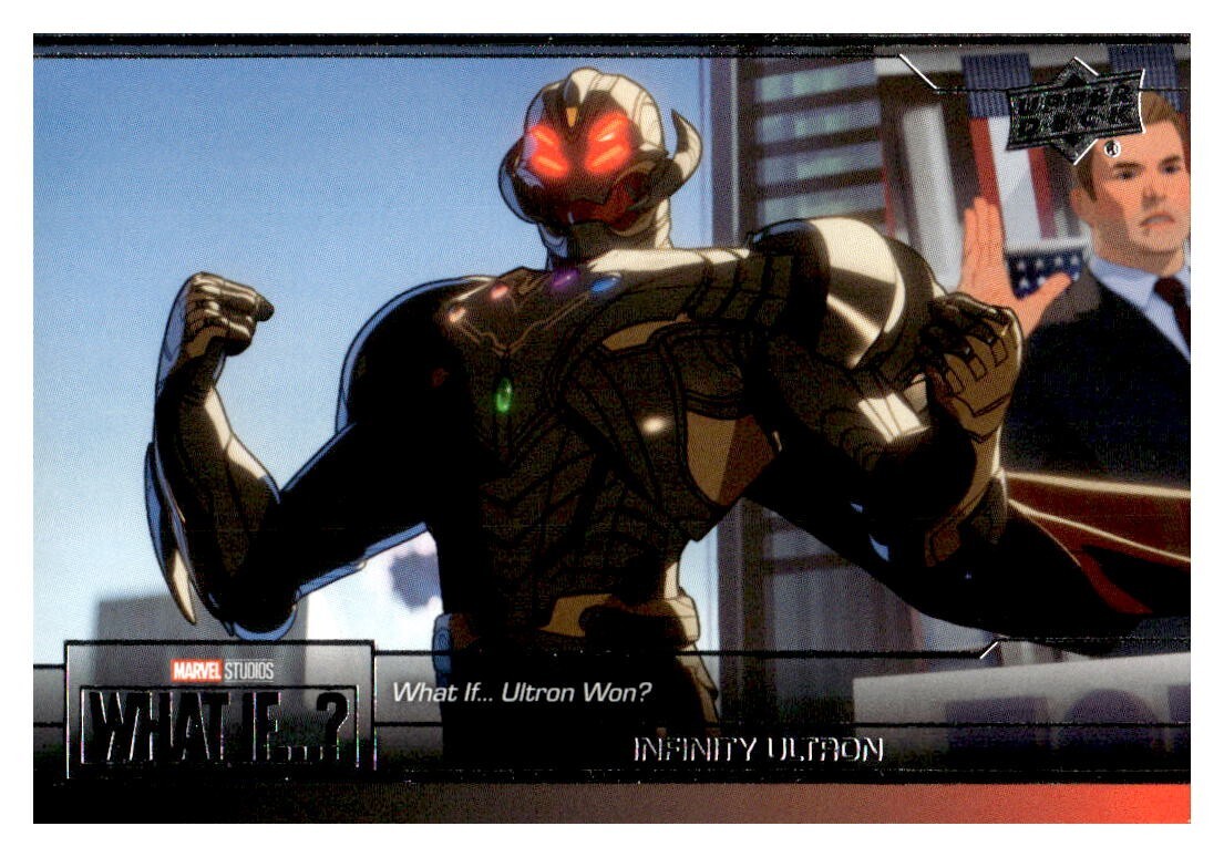 Marvel Studios What If..? Base Card - 49 Infinity Ultron Marvel Studios What If..? Base Card - 49 Infinity Ultron
