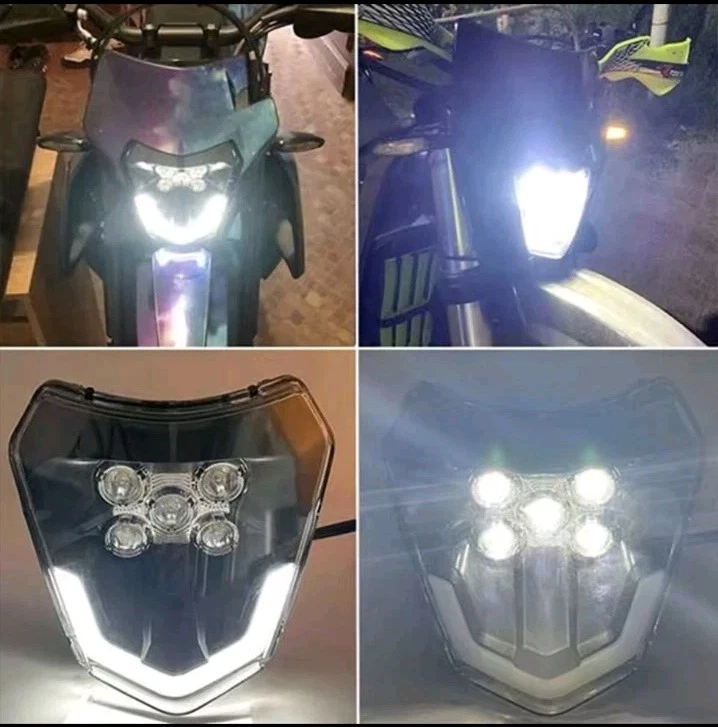 KTM EXC/SMCR UND GASGAS SM LED SCHEINWERFER MIT E-NUMMER - Bild 4 von 4