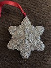 1996 Towle Silver Ornament Snowflake — photo 3
