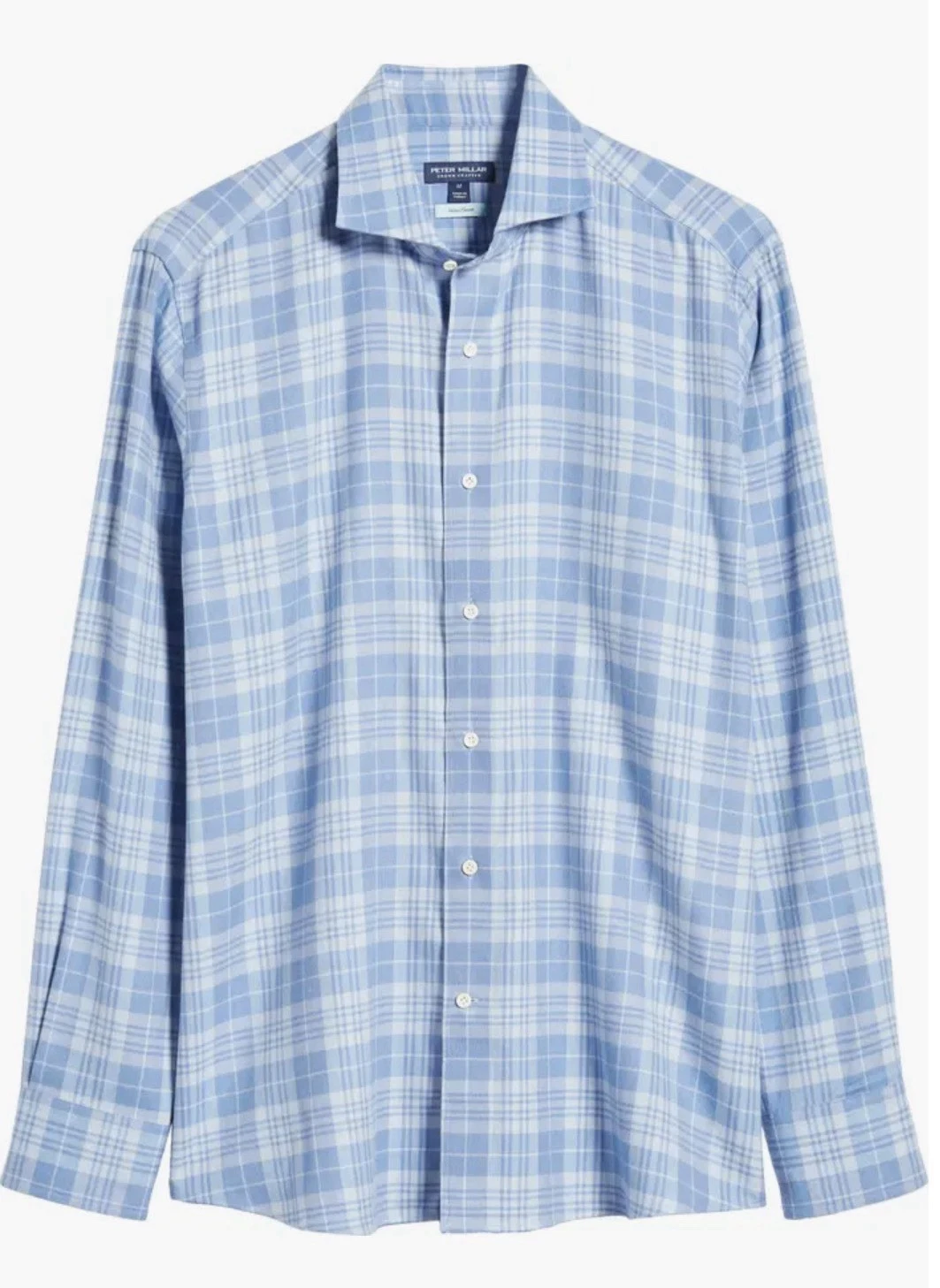 Peter Millar Crown Crafted Turin Italian Flannel Shirt MSRP $275 No Returns