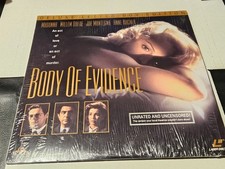 Body of Evidence. Madonna, Joe Mantegna, Willem Dafoe, Anne Archer Laserdisc