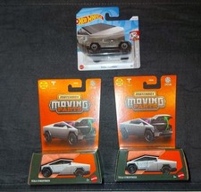 Matchbox, Hot Wheels Tesla Cybertruck,  3 Stück, OVP.