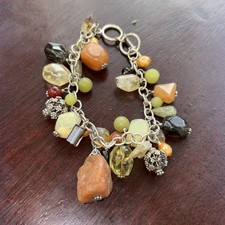 SILPADA Sterling Silver & Multi Stone CHA CHA...