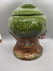 Vintage McCoy Pottery Keebler Elf Treehouse Cookie Jar