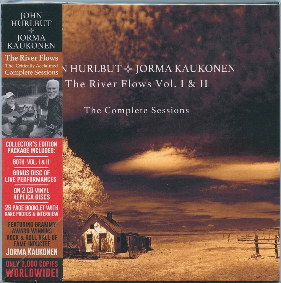 Jorma Kaukonen, John Hurlbut – The River Flows Vol. I & II (Complete Sessions)
