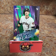 2019 Topps Chrome Freshman Flash Green Refractor /99 Kyle Tucker FF-1 Rookie RC