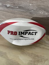 Pro Impact Rebound Match Rugby White Ball - Professional Grade Ball Pro size 5