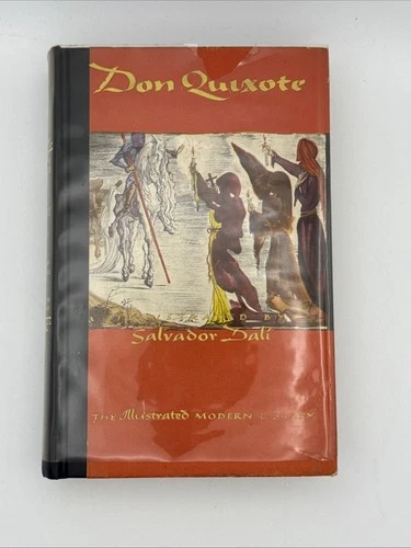 Don Quixote-1946-Cervantes-Illustrations by Salvador Dali-Exc with Dust Cover