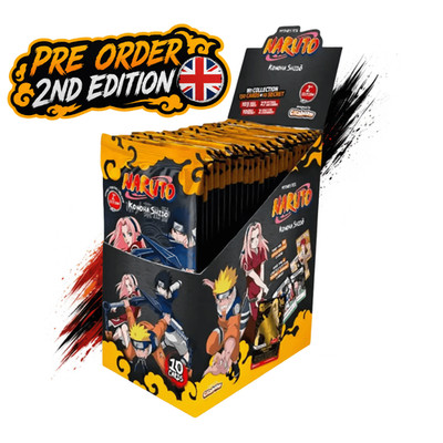 [PREORDER] Naruto Mythos TCG 2nd Edition Display Booster Box Englisch Sealed
