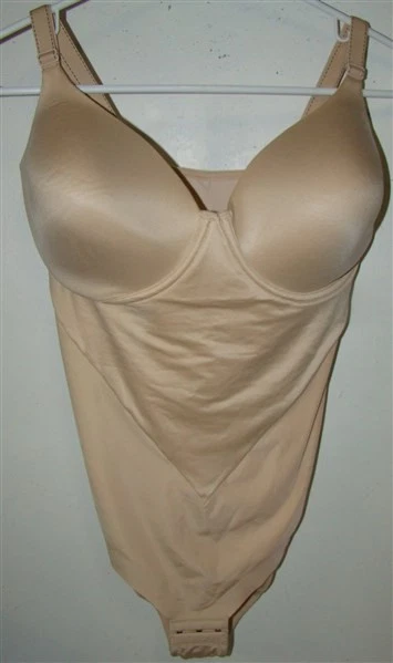 Calzoncillo corporal cobertura extra Comfort Devotion 1056 beige 127519 nuevo con etiquetas Flexees 38DD Foto 2 de 3