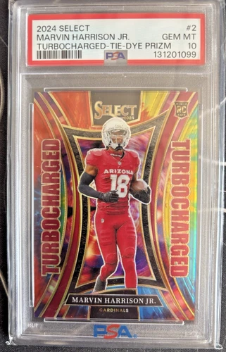 2024 Panini Select Football Tie-Dye Marvin Harrison Jr. #2