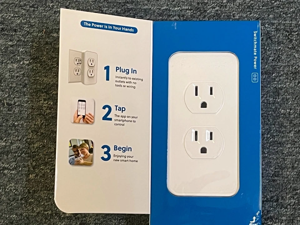 Toma de corriente inteligente Snap-On que escucha de Switchmate Foto 2 de 4