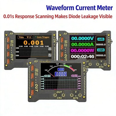 Multifunctional Current Measurement Meter Device With 320x480 Resolution Display